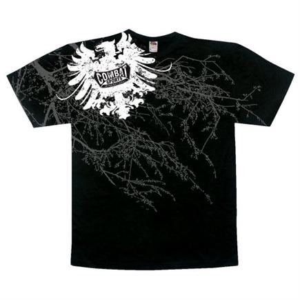 Combat Black Crest Tee